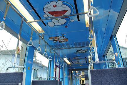 รถไฟการ์ตูนคาแรคเตอร์ในประเทศญี่ปุ่น
