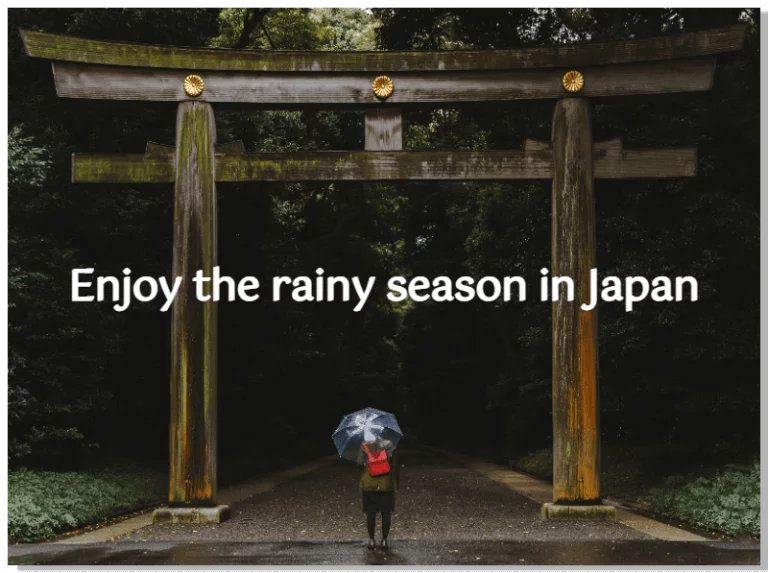 Japan Rainy Cover_use